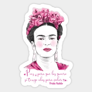 Frida "Pies para qué los quiero..." Sticker